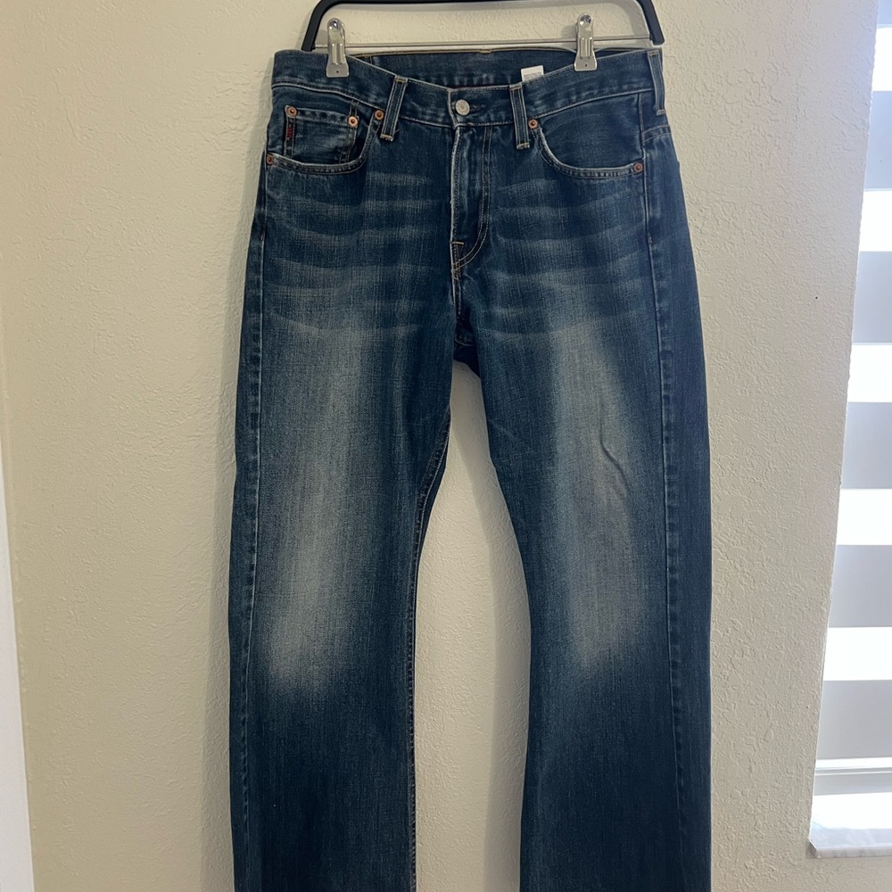 Vintage Abercrombie & Fitch Dark Blue Flared Jeans
